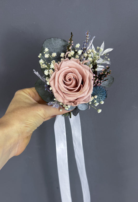 Cleo wrist corsage