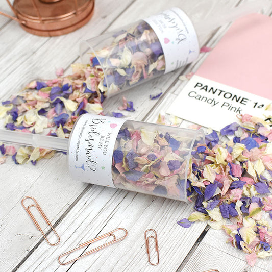 Be My Bridesmaid Confetti Pop