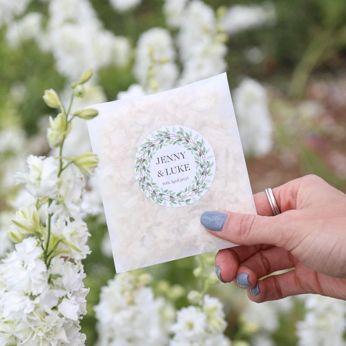 Woodland Personalised Confetti Sachets