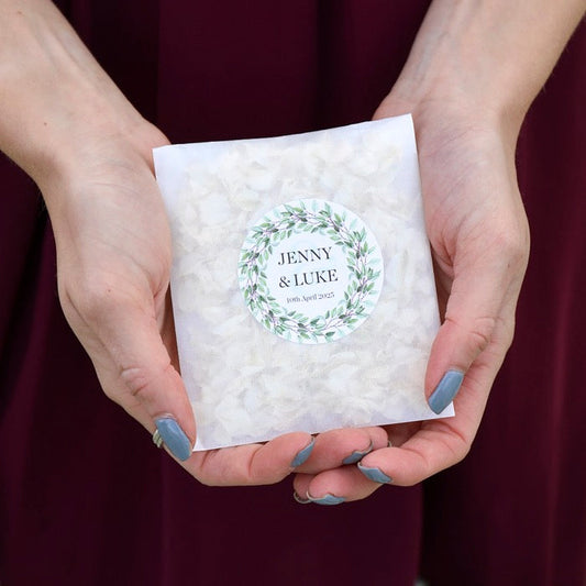 Woodland Personalised Confetti Sachets