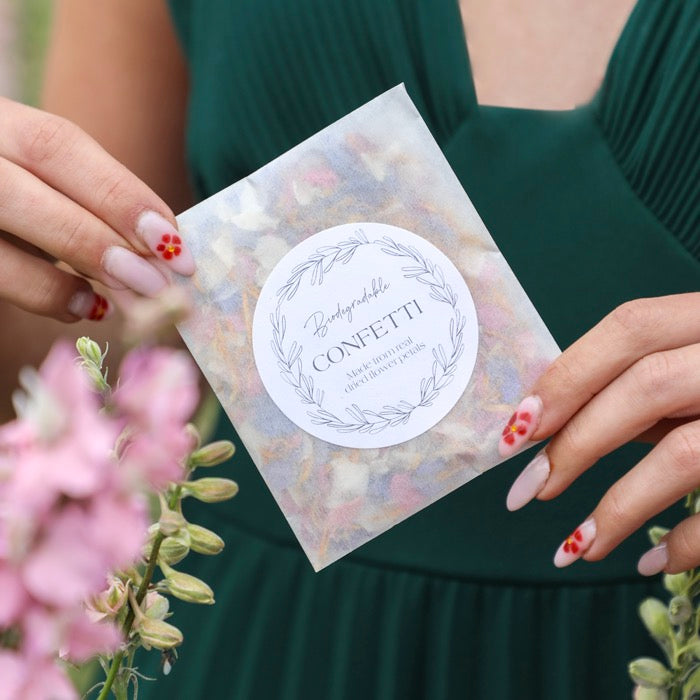 Individual Confetti Sachet